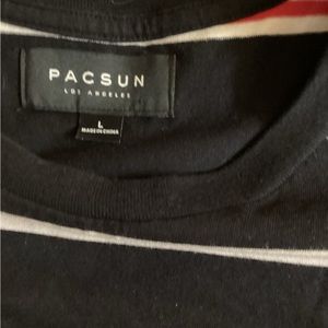 Large red black and white PacSun T-shirt